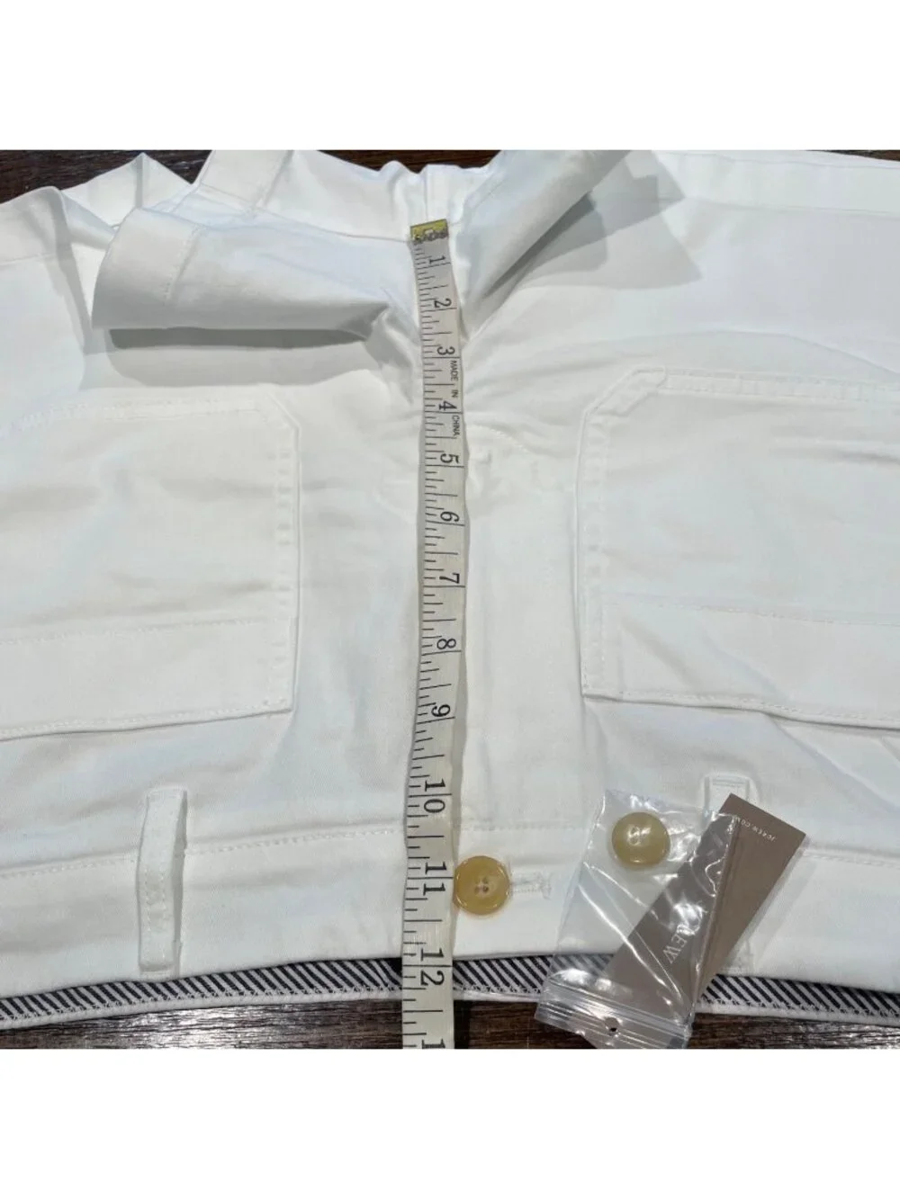 NWT J.Crew Patch Pocket Chino Short 4